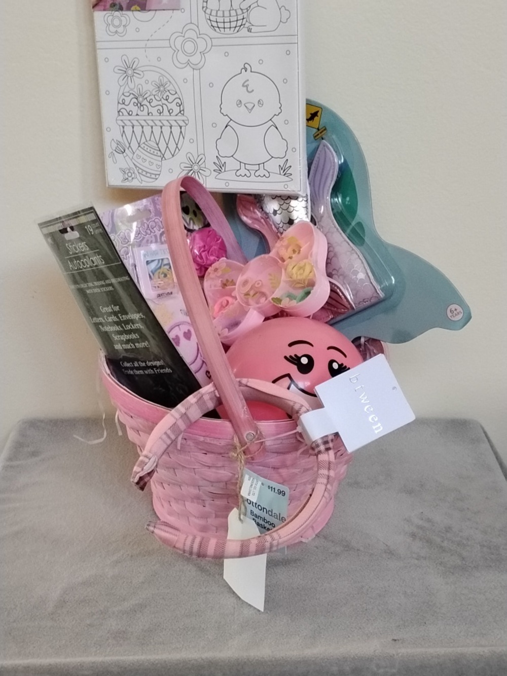 NWT Kids Gift Basket-8 Items